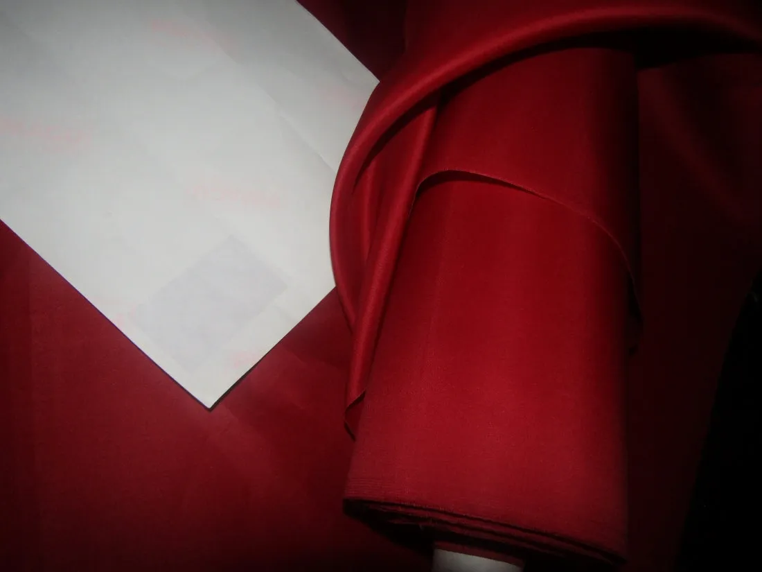 100% silk organza satin magenta fabric 44&quot; wide
