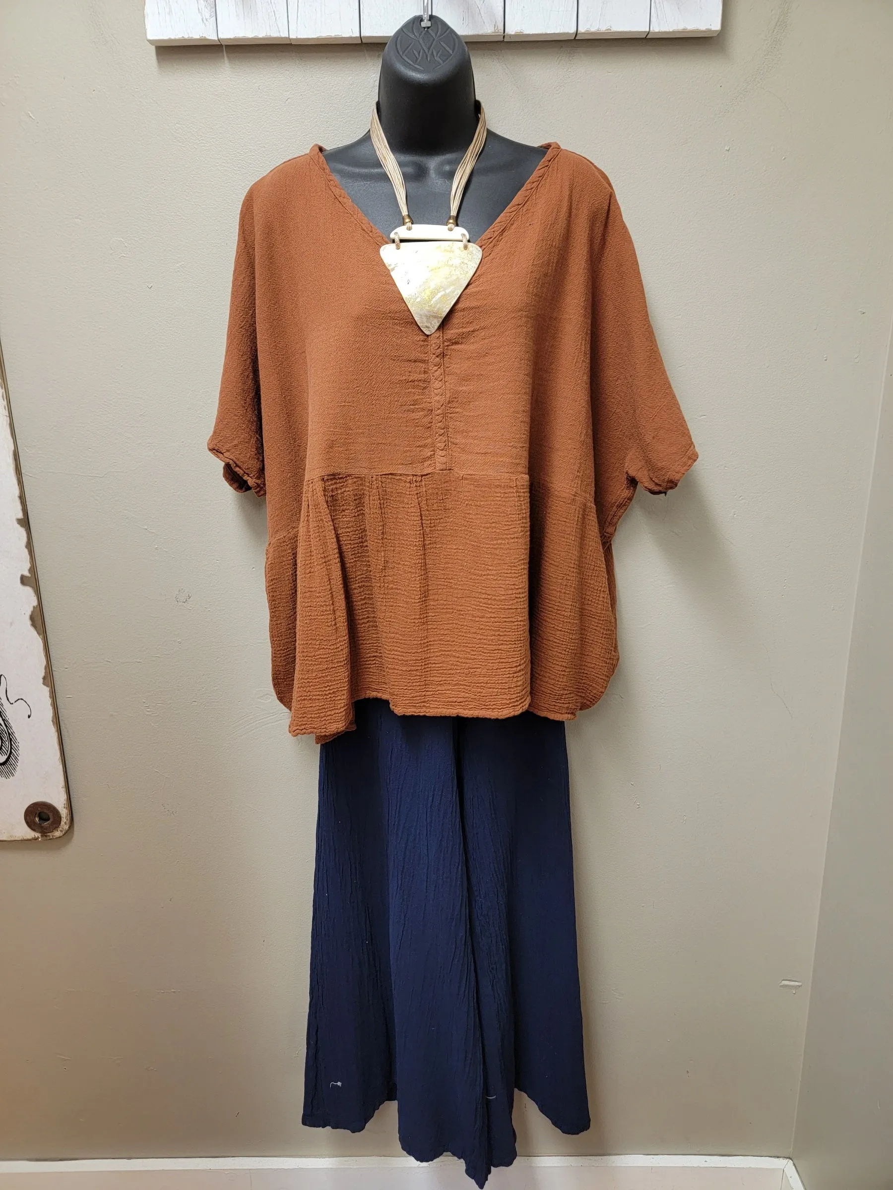 2 Color Ways  -  "Surf" Up with These Stylish Wide Leg Pants