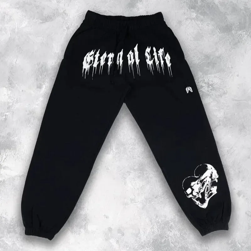 2024 European and American Men's New Year Wear Sports Pants