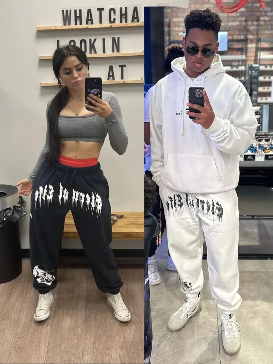 2024 European and American Men's New Year Wear Sports Pants