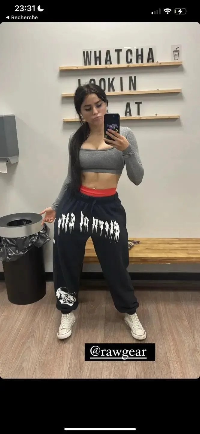 2024 European and American Men's New Year Wear Sports Pants