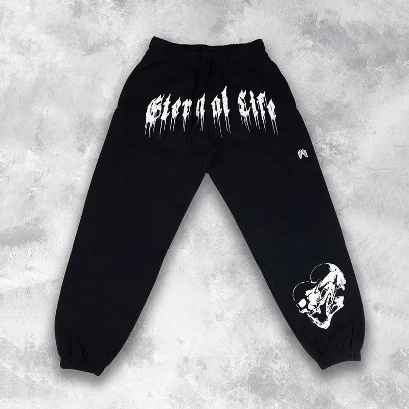 2024 European and American Men's New Year Wear Sports Pants