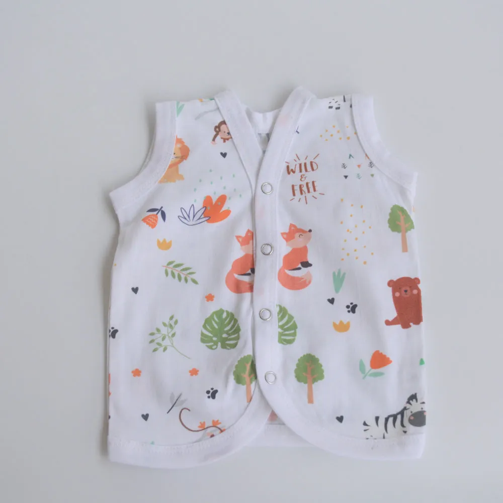All Colours - Doodle Baby Vests (Set of 5)