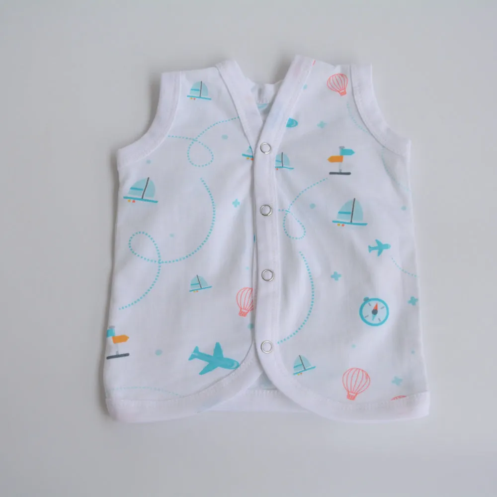 All Colours - Doodle Baby Vests (Set of 5)