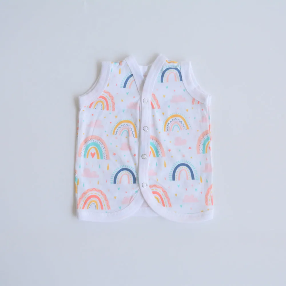 All Colours - Doodle Baby Vests (Set of 5)