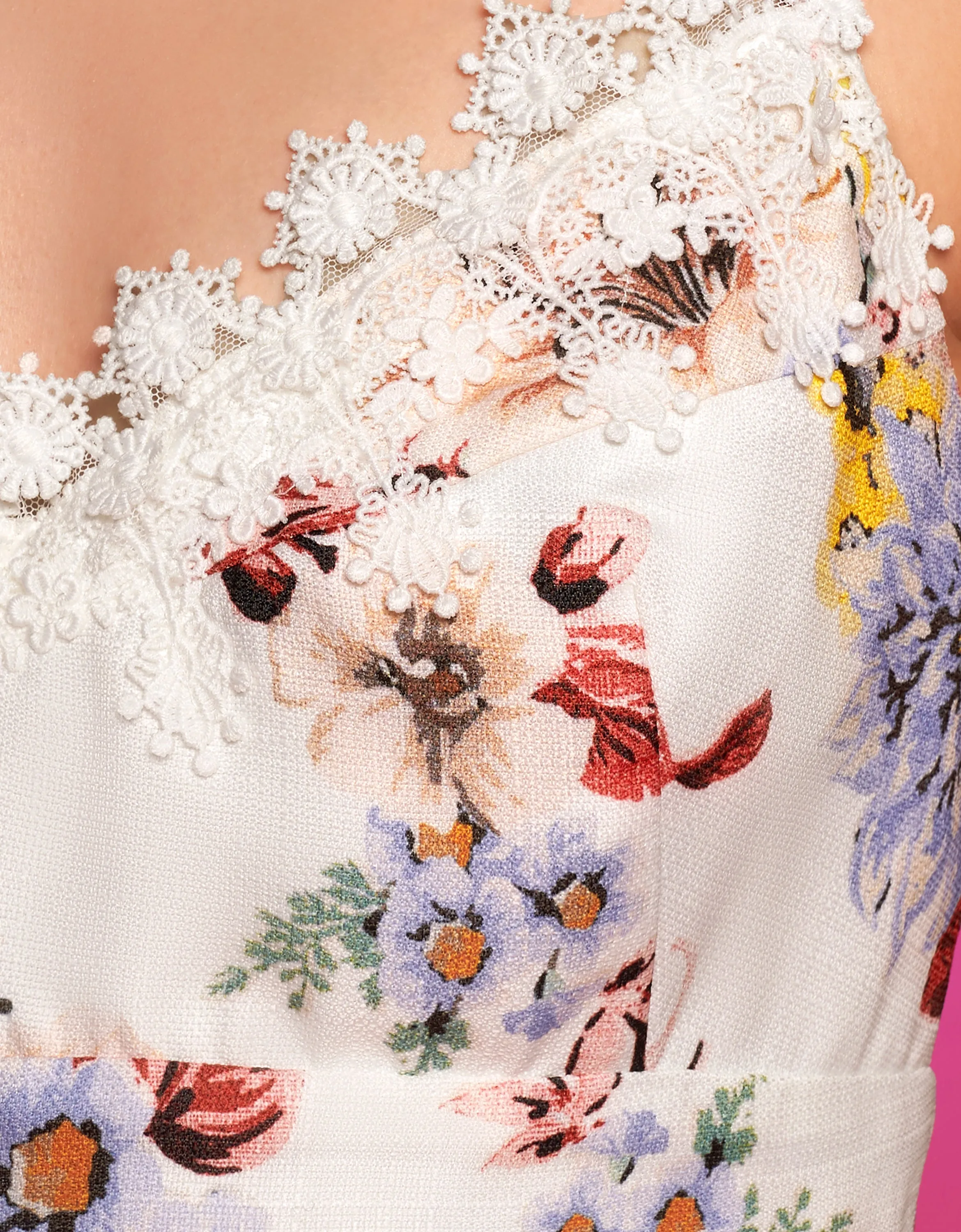 Art Print Strap Dress