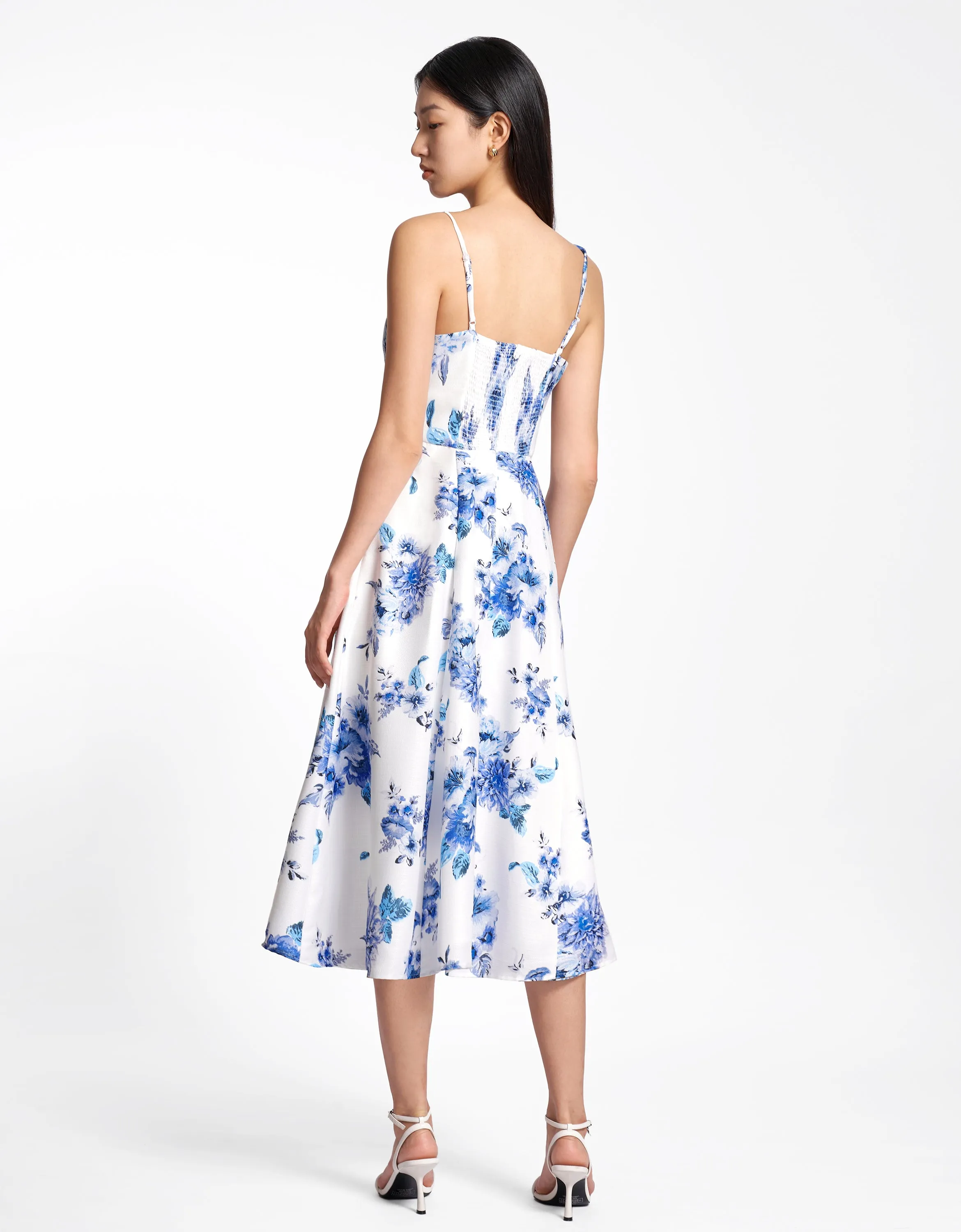 Art Print Strap Dress
