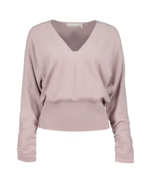 B&Y Ava Dolman Sweater-Violet