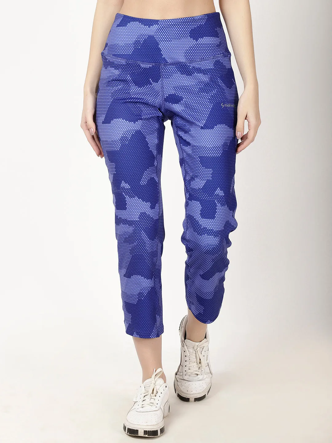 Blue Print Smart Pants