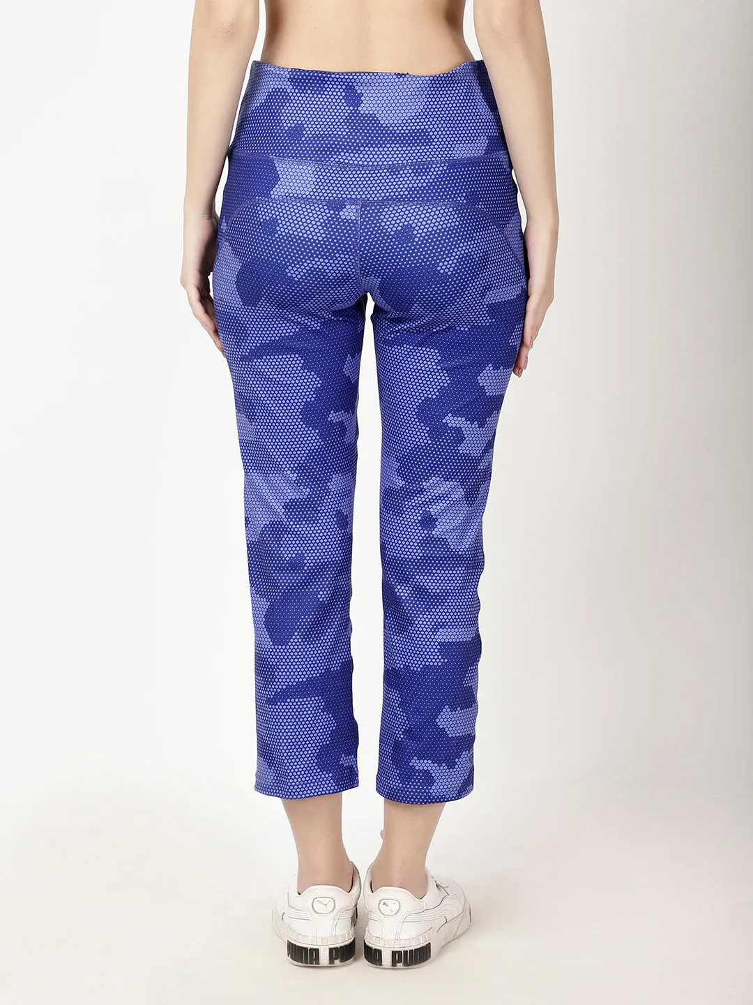 Blue Print Smart Pants