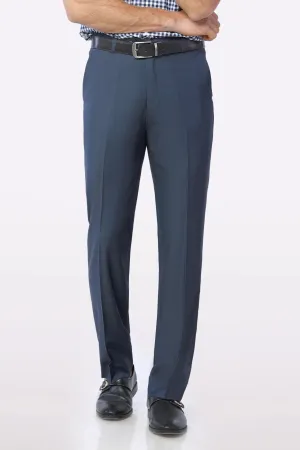 Blue Regular Fit Trouser