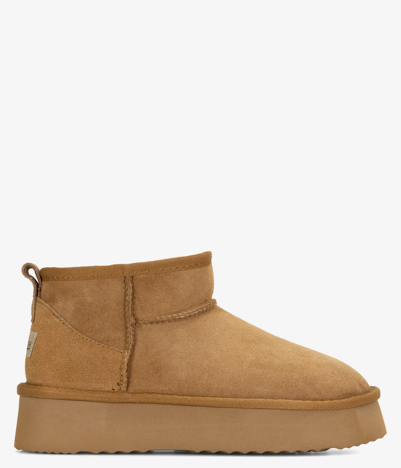 Burleigh Platform Shorty Twinface Sheepskin Boot - Women