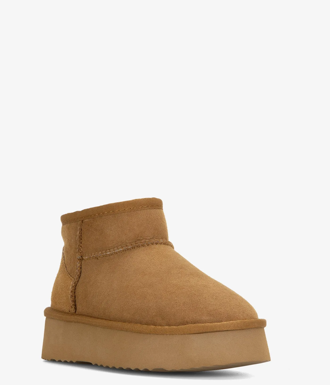 Burleigh Platform Shorty Twinface Sheepskin Boot - Women