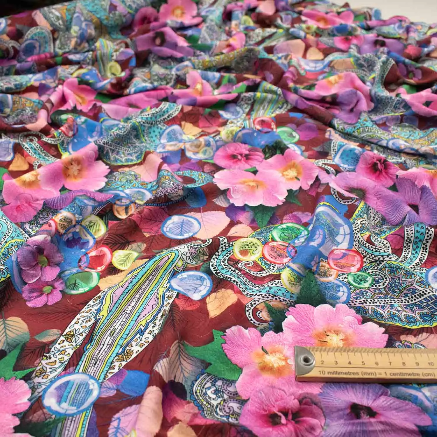Digital Printed Rayon
