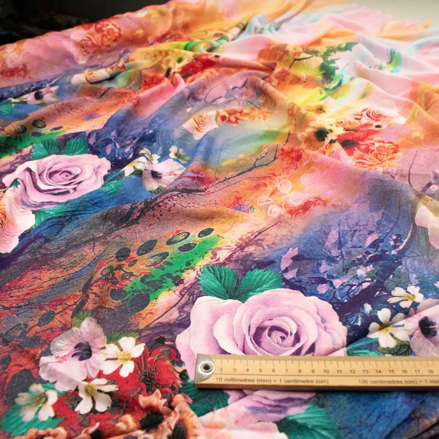 Digital Printed Rayon