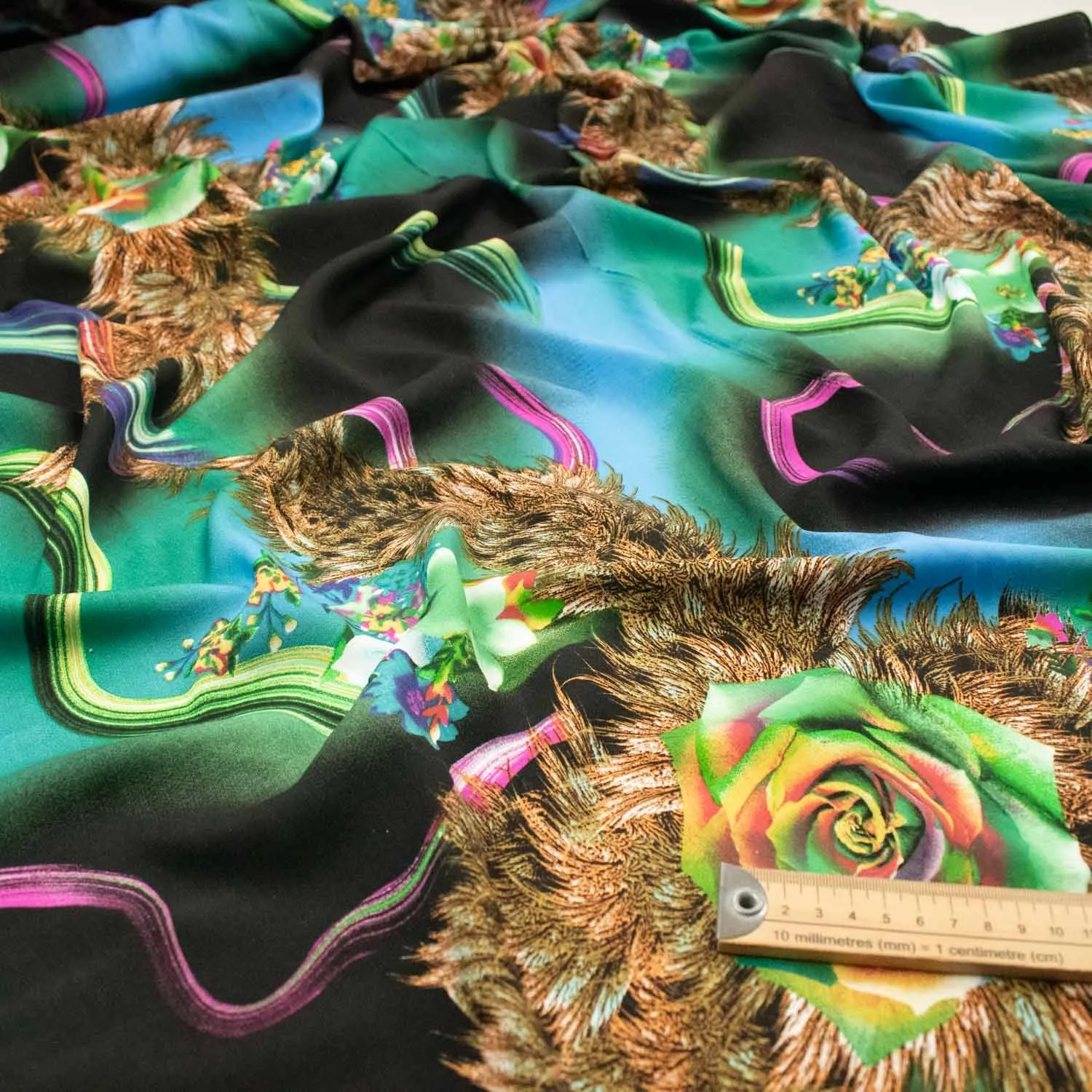 Digital Printed Rayon