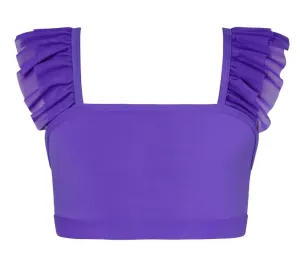 Energetiks Child Ruffle Mesh Bra Top ICC38M