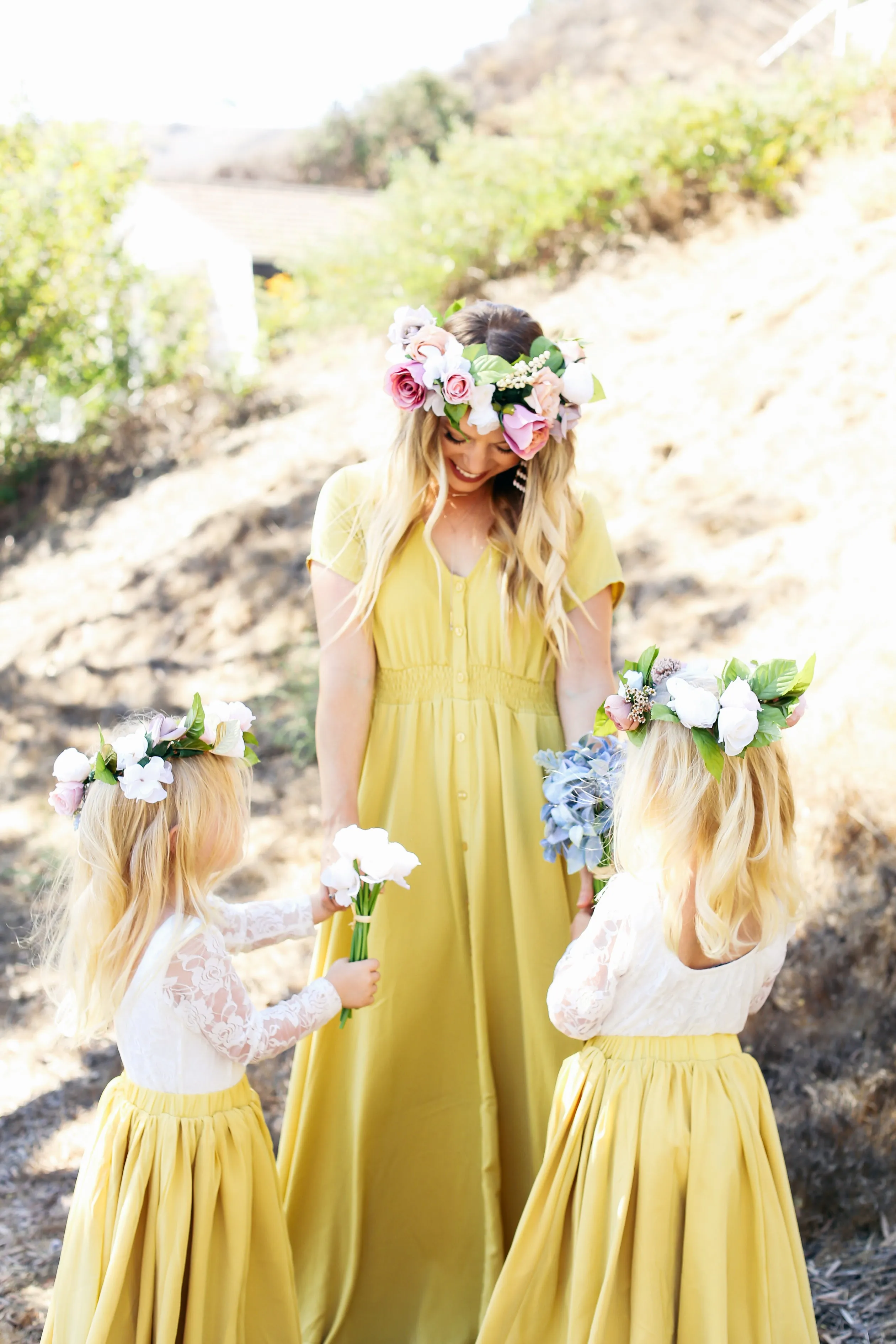 Geneva Waist Smoking Band Maxi Dress - Mustard Yellow (Nursing-friendly and maternity-friendly)
