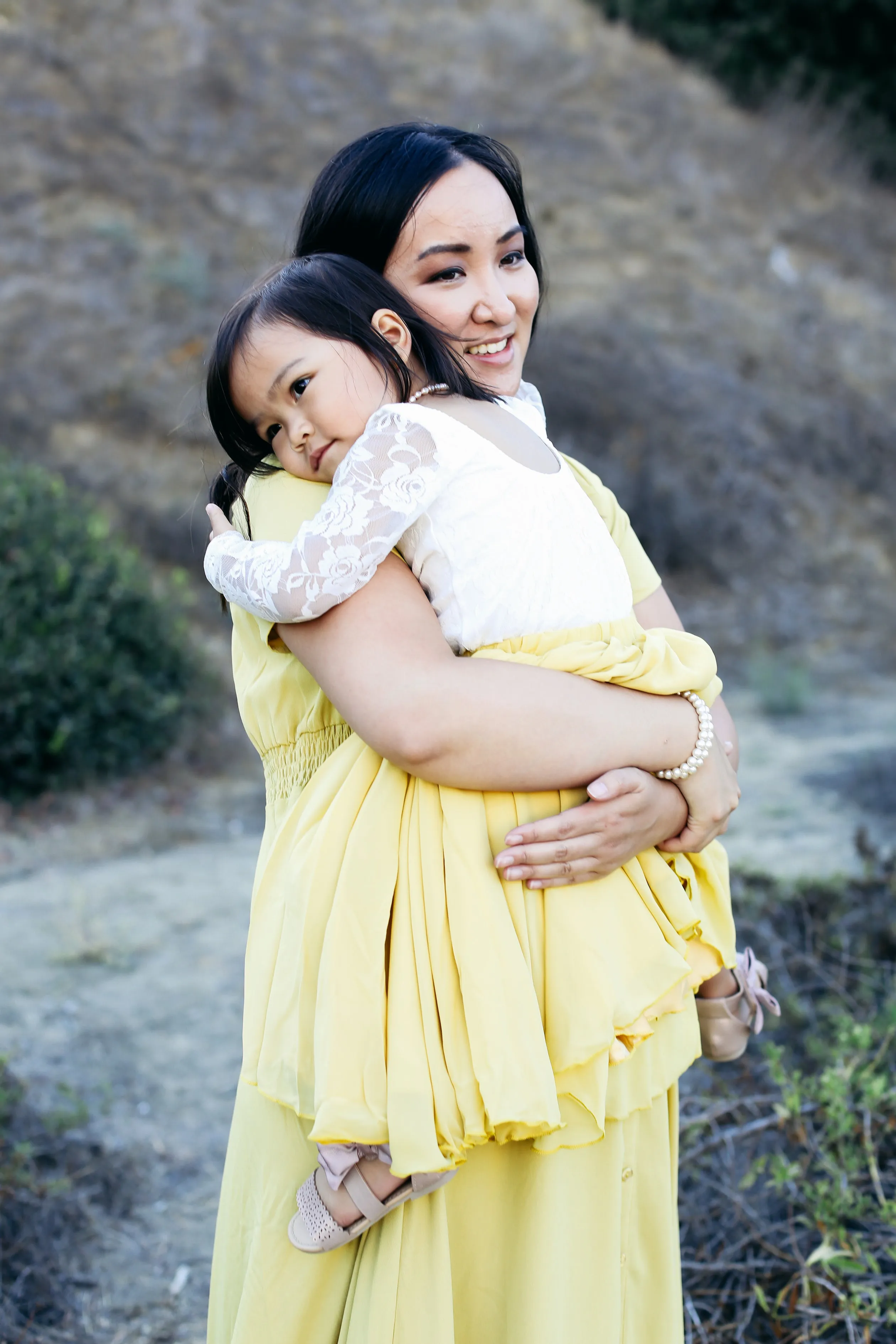 Geneva Waist Smoking Band Maxi Dress - Mustard Yellow (Nursing-friendly and maternity-friendly)