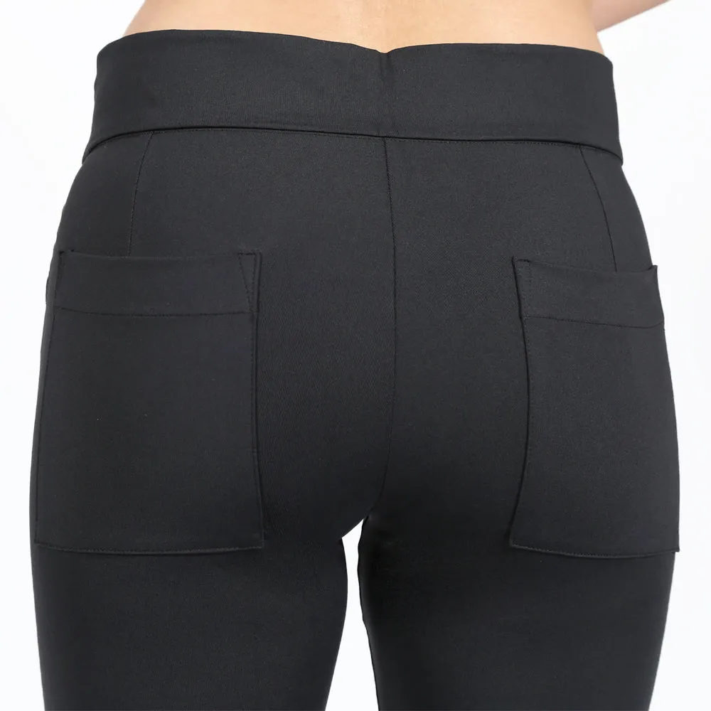 Invel® Active Woman's Flair “Straight” Pants with Bioceramic MIG3® Far-Infrared Technology
