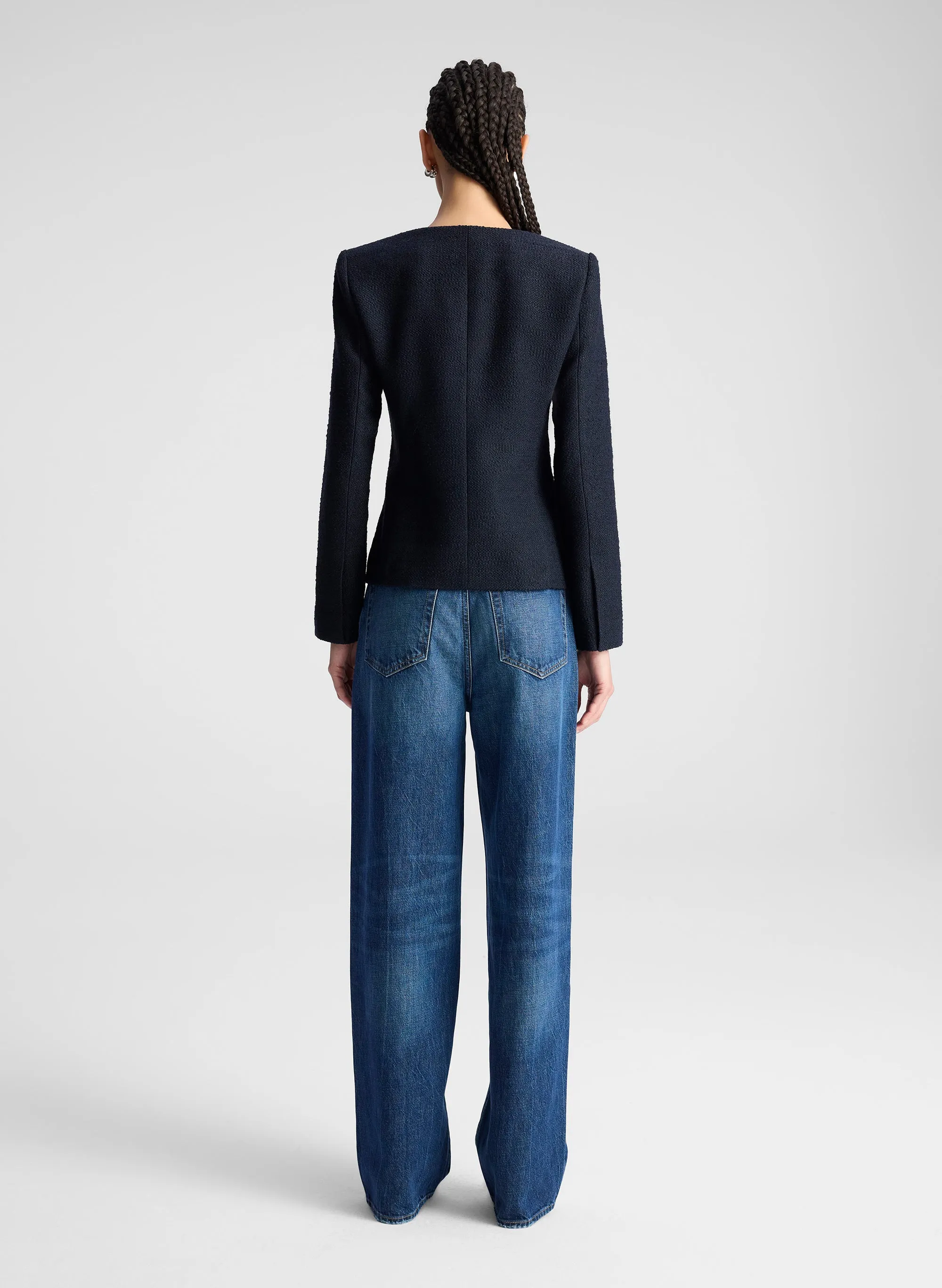 Irene Cotton Boucle Jacket