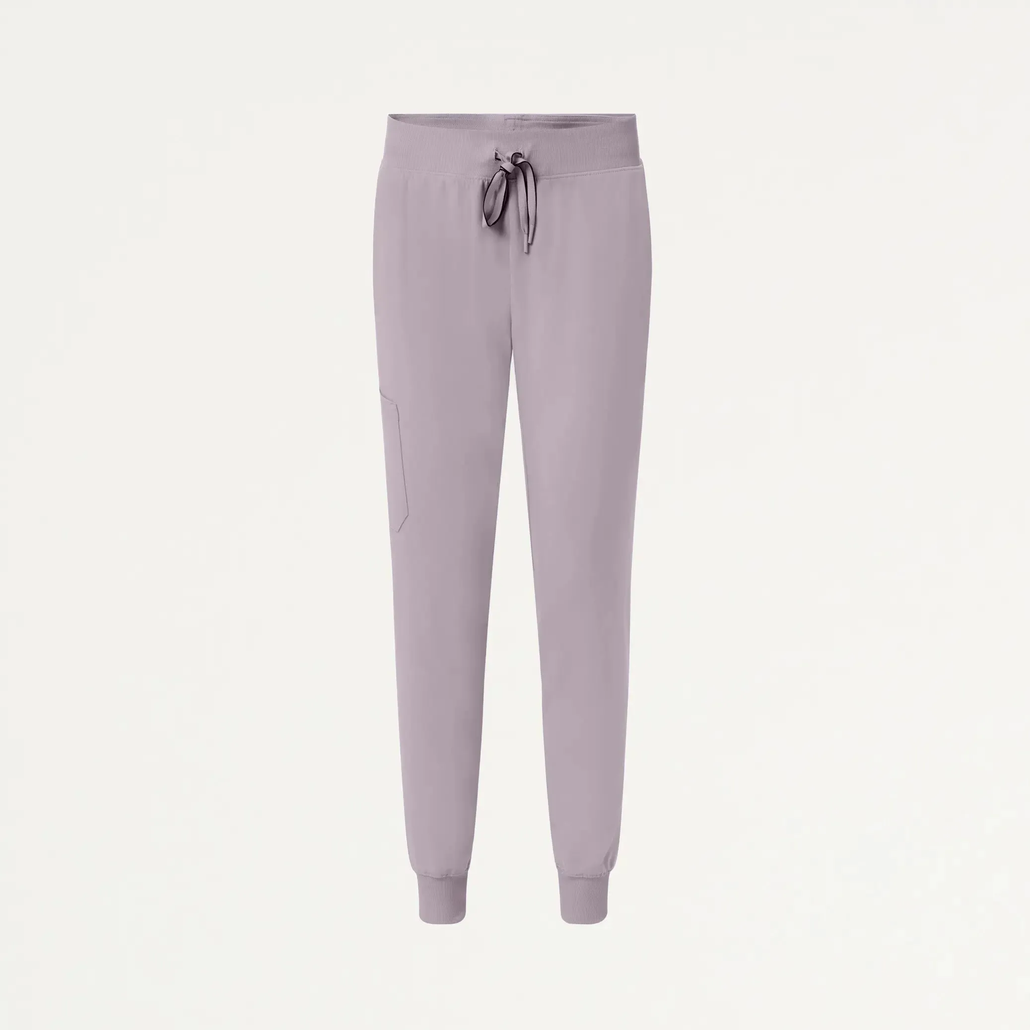 Jaanuu Women's Silex Slim Knit-Waist Scrub Jogger - Chrome