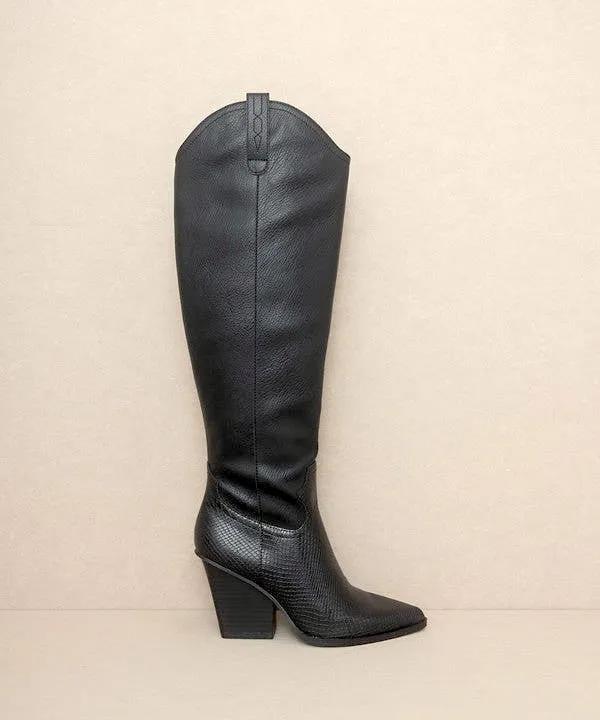 Knee High Heeled Boots