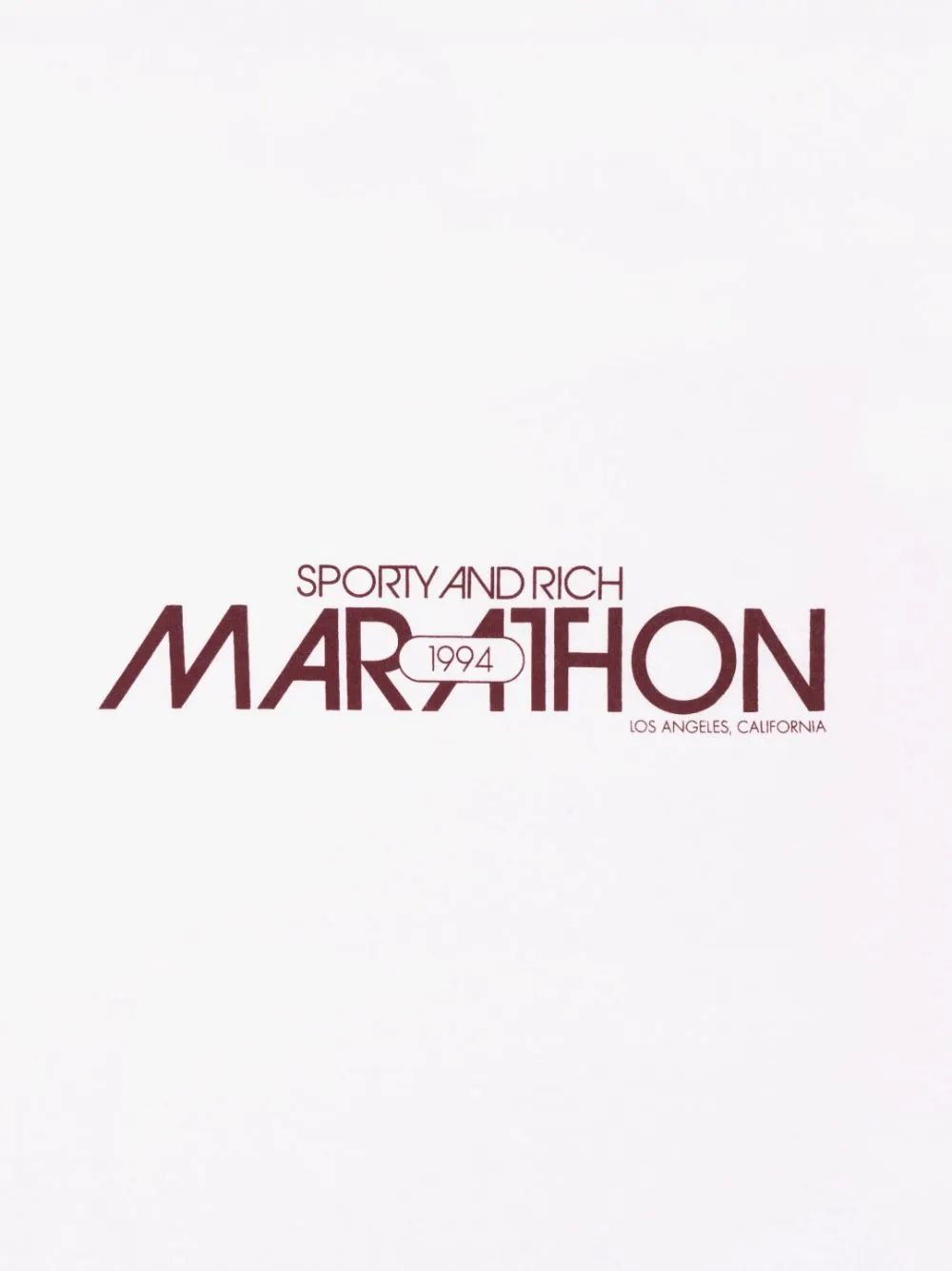 Marathon cotton T-shirt