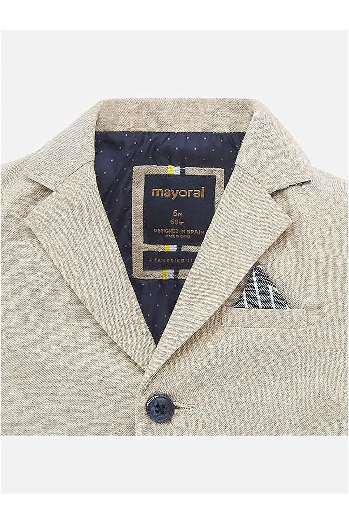 Mayoral Baby Boy Suit Jacket    1453-28   Pergamino *