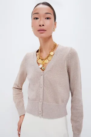 Metallic Knit Lucy Cardigan
