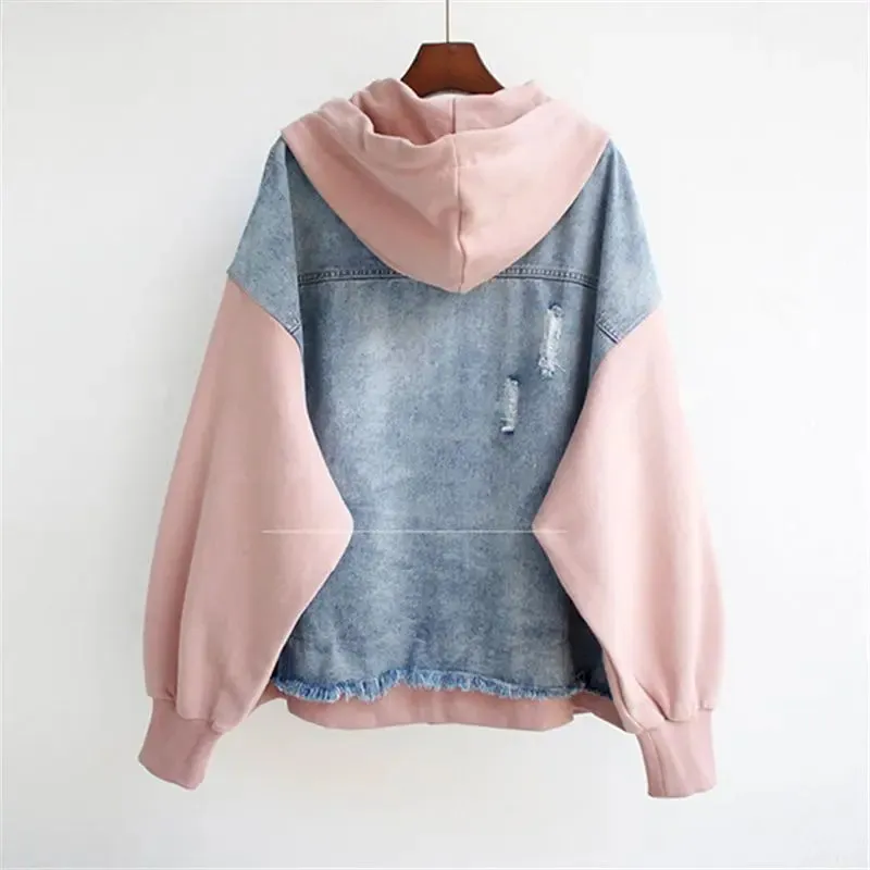 MIRA™ | Dual-Tone Denim Jacket