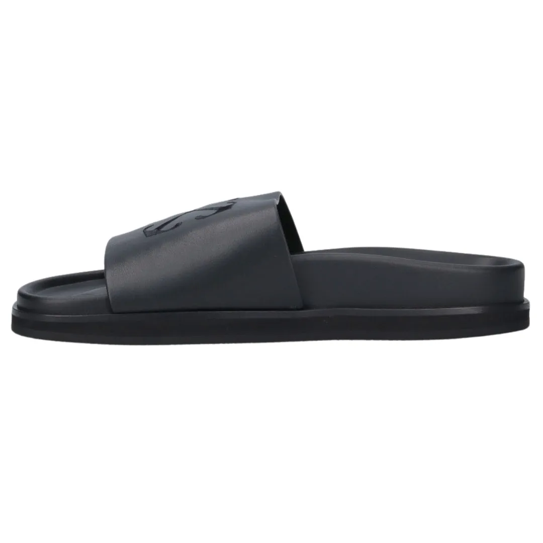 Off-White Stitched Arrow Pool Black Sliders