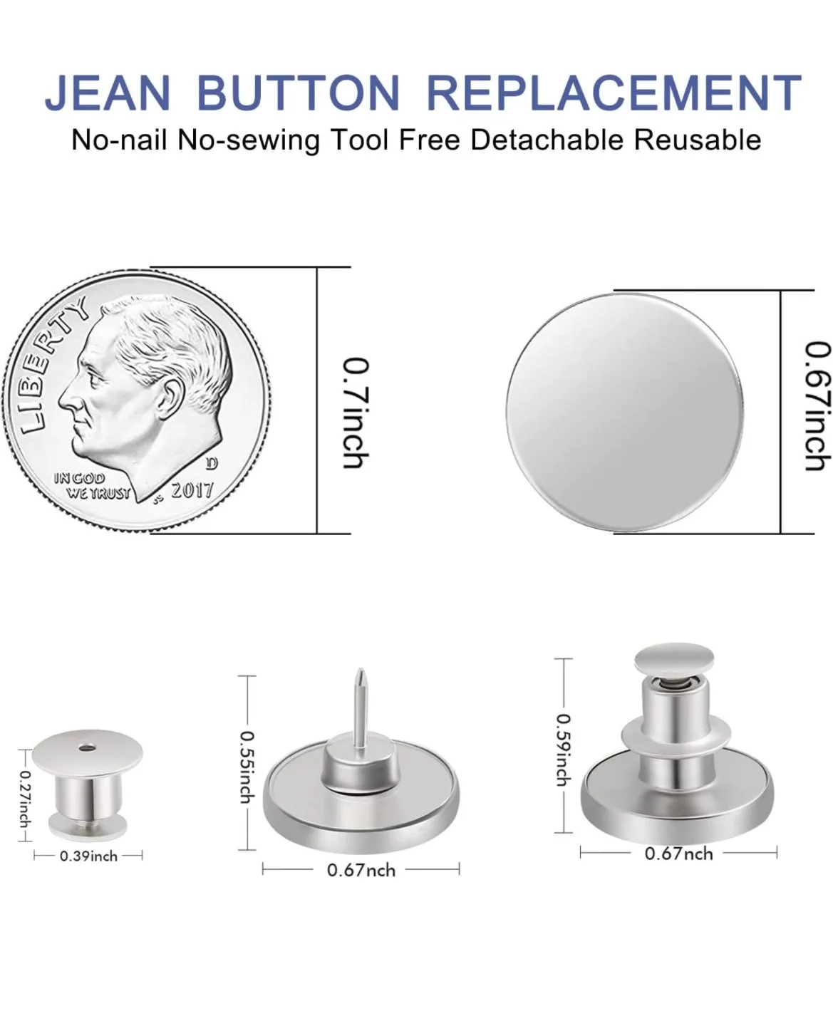 perfect fit buttons