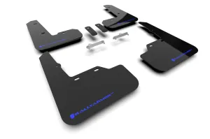 Rally Armor Black UR Mud Flap Blue Logo - Subaru WRX 22 
