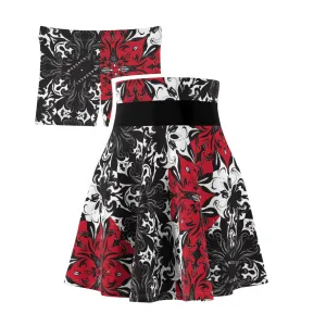 Reds and Blacks, Skort Set