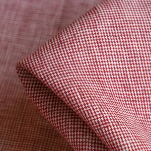 Remnant of Sofia Houndstooth Linen