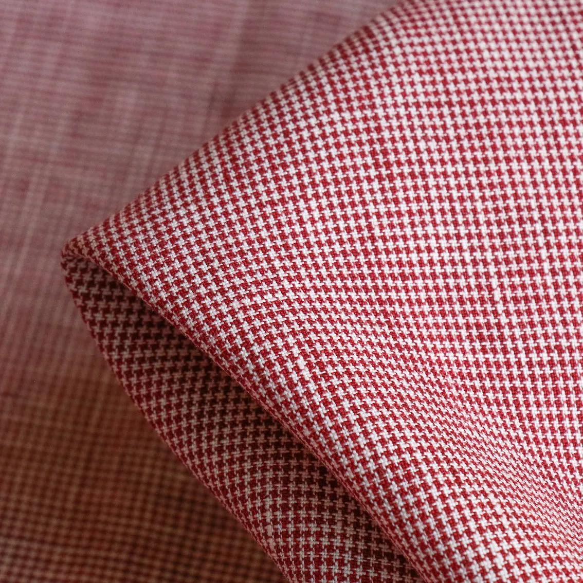 Remnant of Sofia Houndstooth Linen