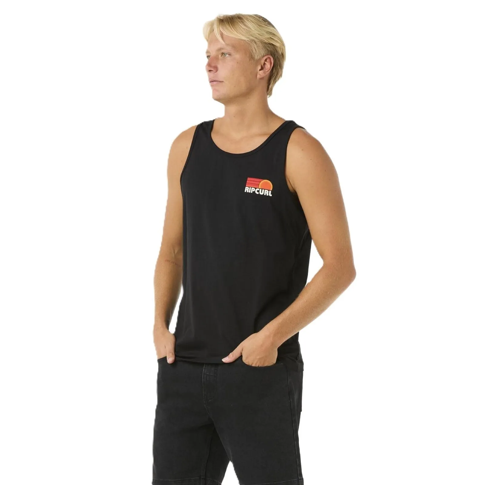 Rip Curl Mens Surf Revival Peaking Tank Vest