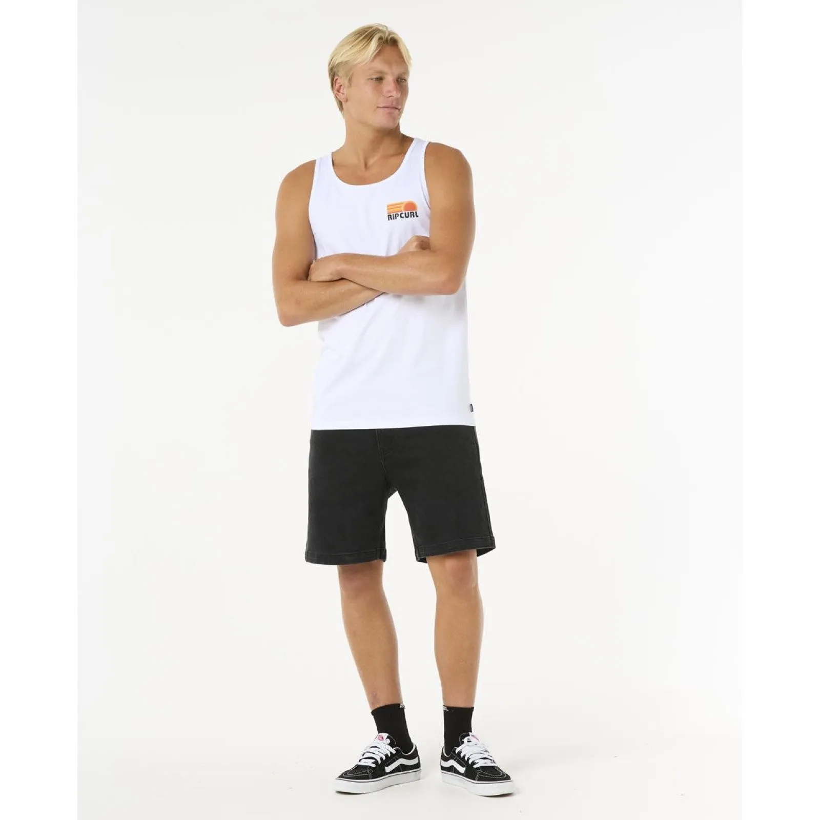 Rip Curl Mens Surf Revival Peaking Tank Vest