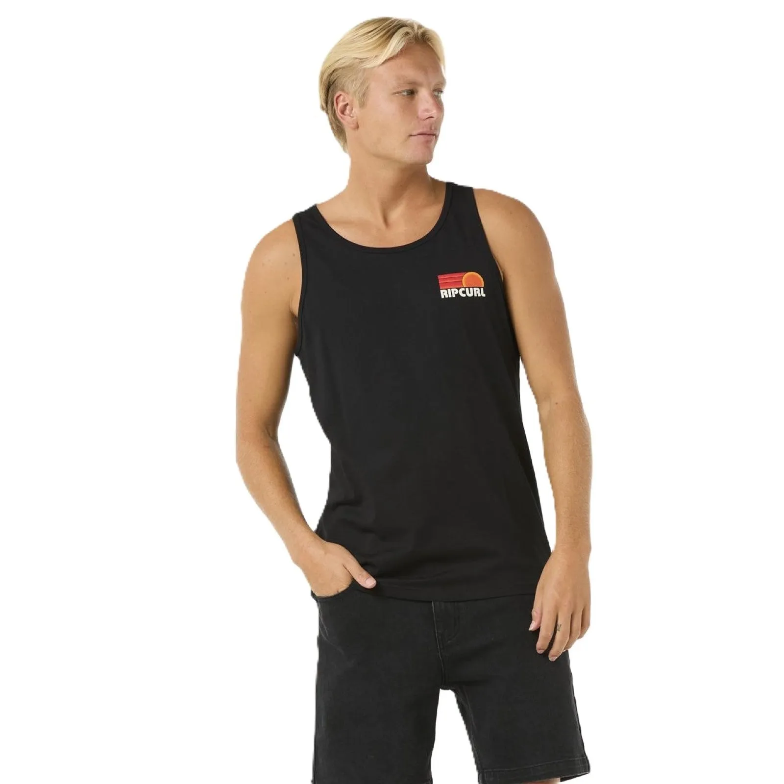 Rip Curl Mens Surf Revival Peaking Tank Vest