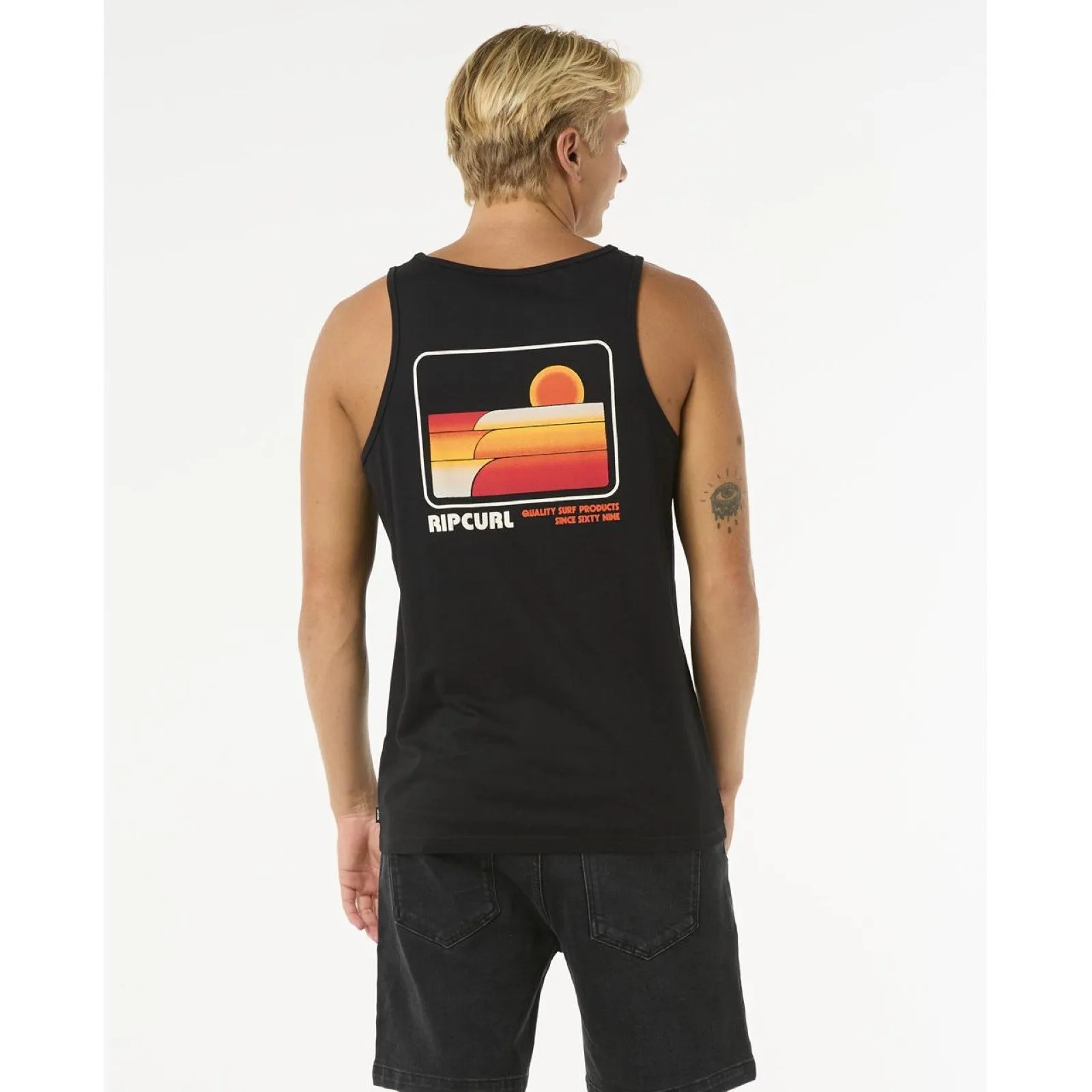 Rip Curl Mens Surf Revival Peaking Tank Vest