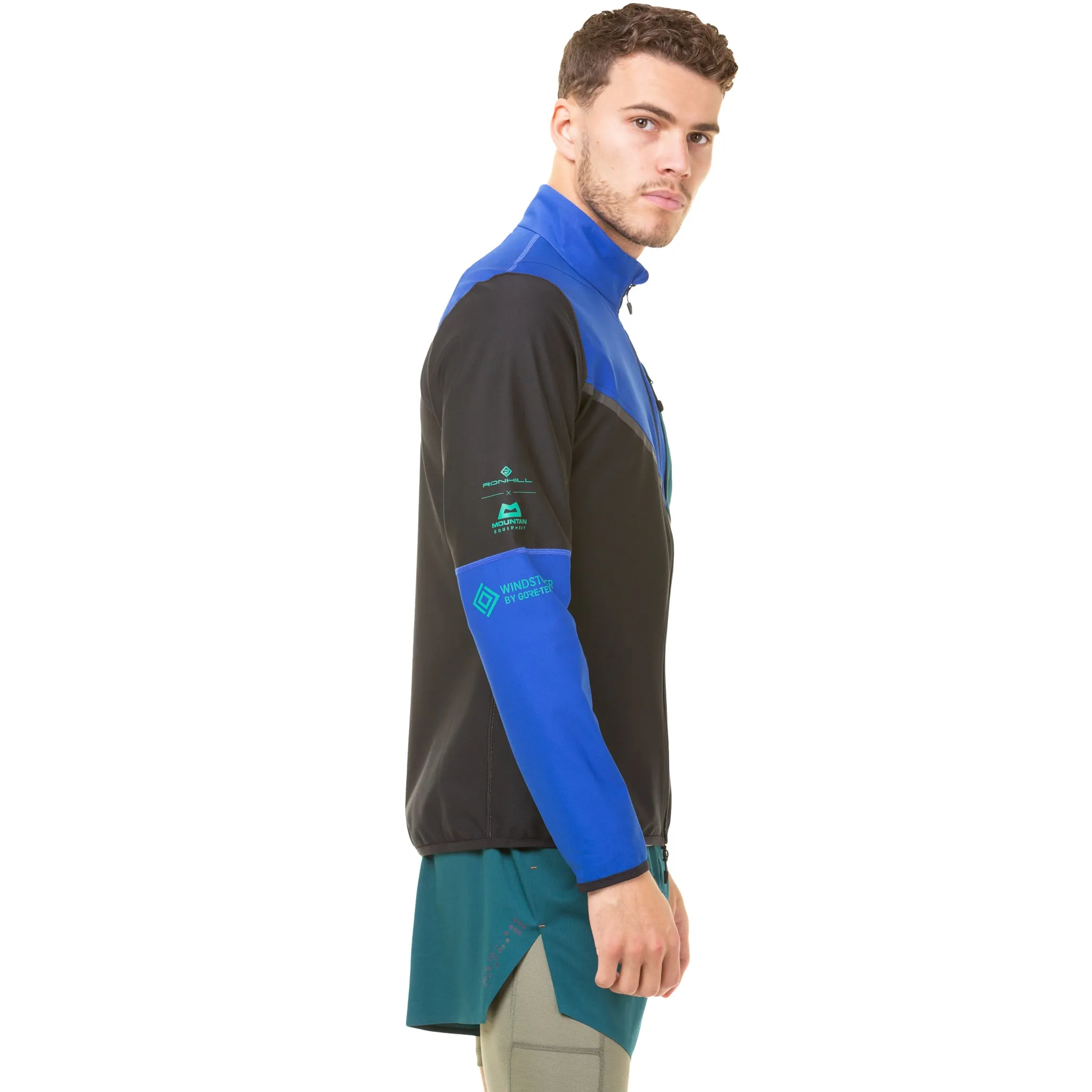 Ronhill Tech Gore-Tex Wind Stopper Jacket Men's Black Cobalt