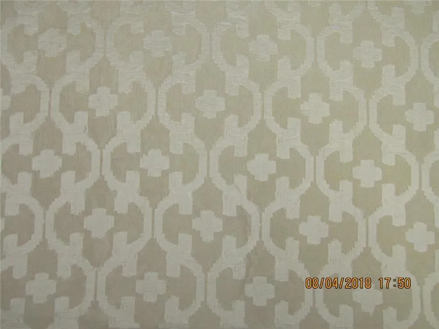 silk organza natural ivory Jacquard color 44&quot;width/4