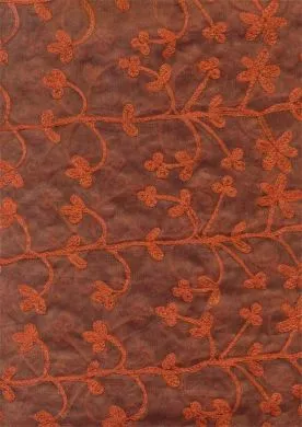 Silk organza with embroidery 54