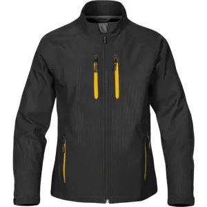 Stormtech Women's Black/Gold Ellipse Softshell