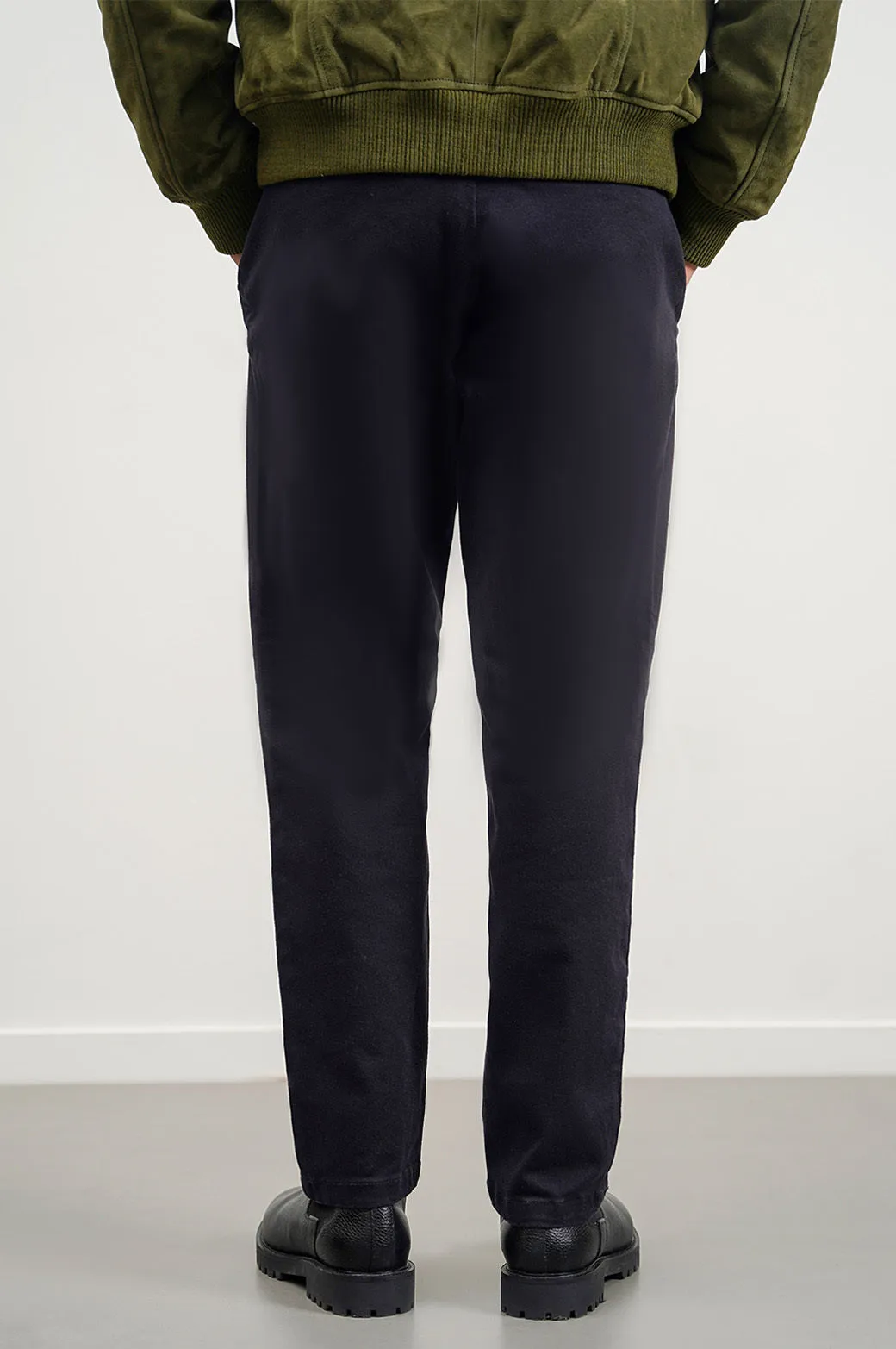 STRAIGHT TWILL PANTS