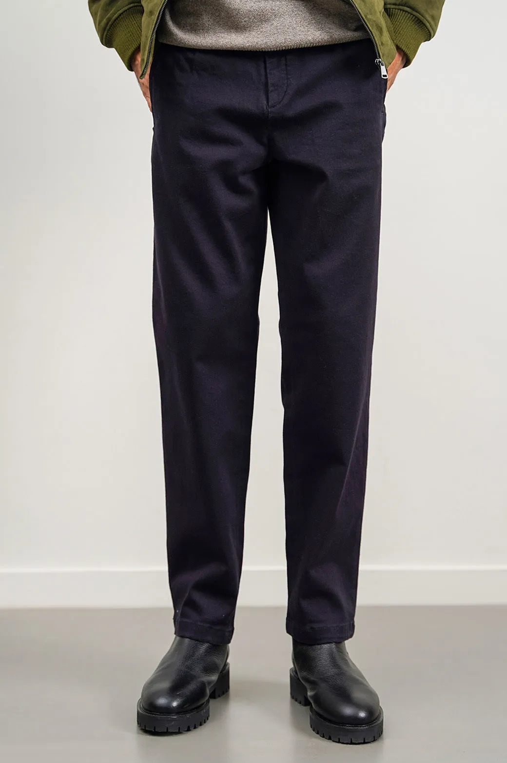 STRAIGHT TWILL PANTS