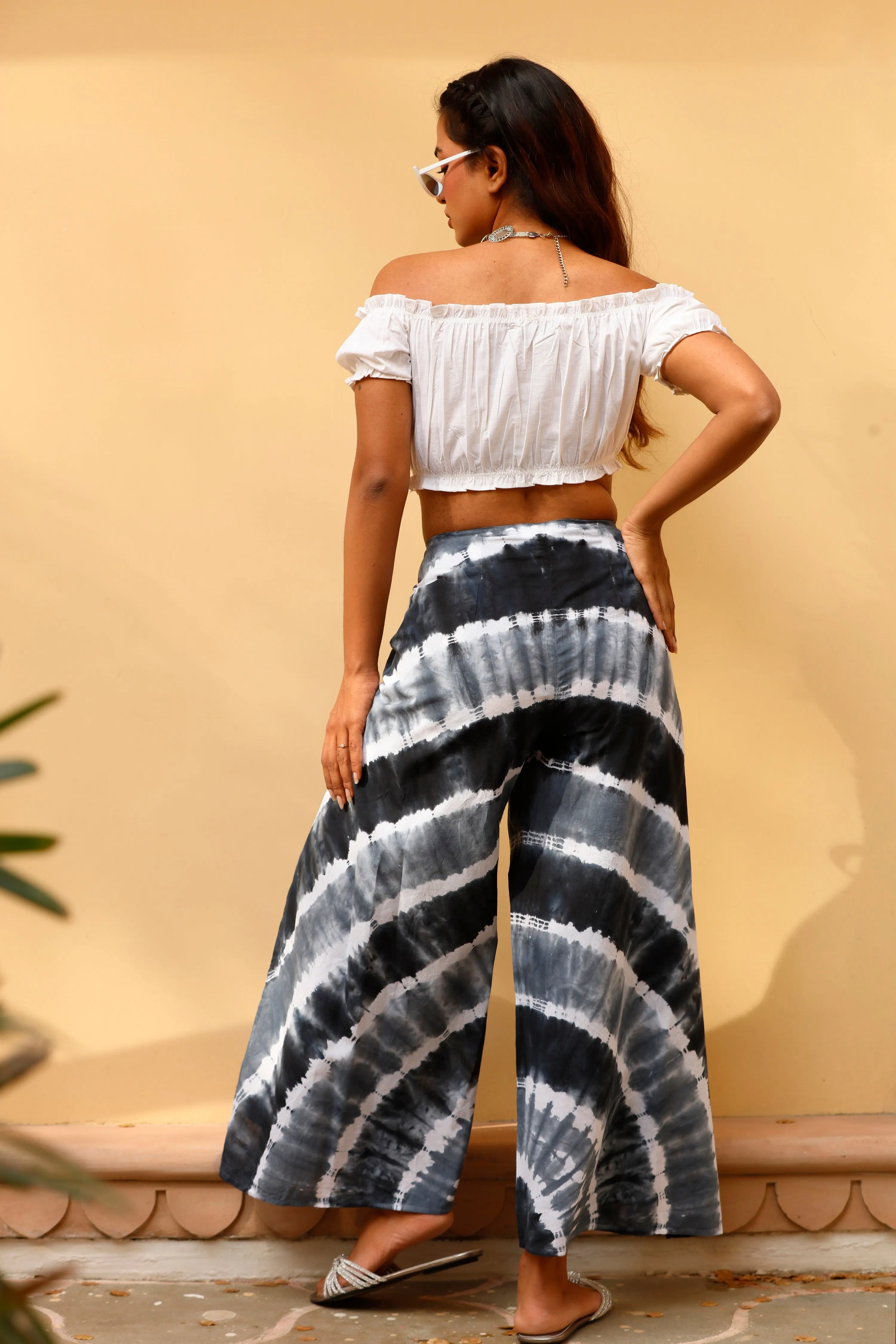 Tie & Dye Wrap Pants