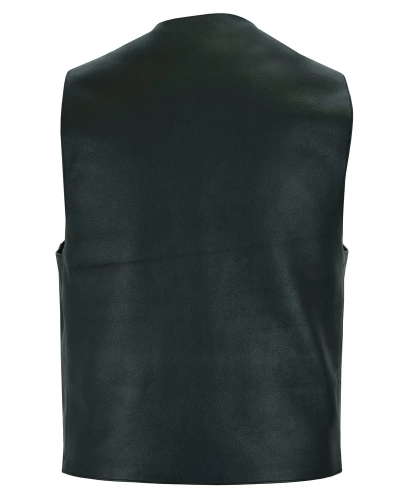 Traditional Single Back Panel Concealed Carry Vest