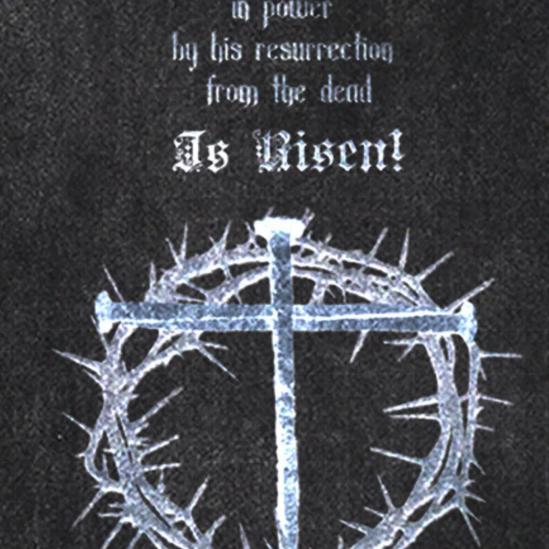 VINTAGE VEST | JESUS RISEN